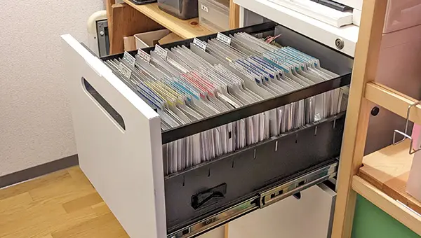 ホームファイリングの完成