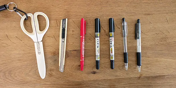 お片付けサポート|文房具