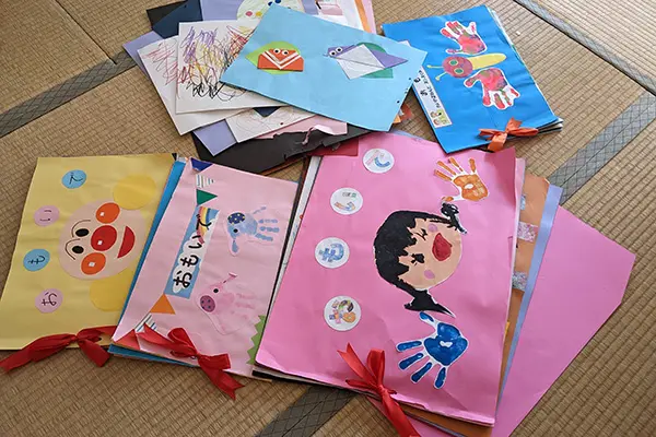 2022年まで蓄積された子供の作品