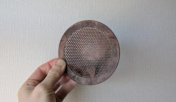 銅製のヘアキャッチャー(SANEI)