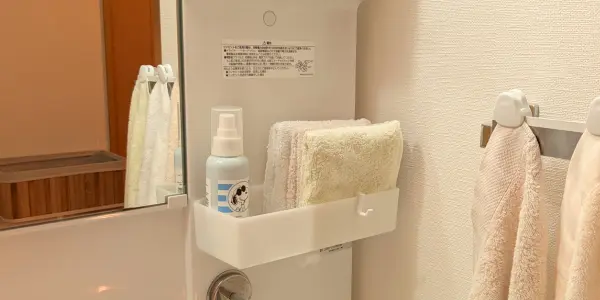 手拭きタオルのストック置き場